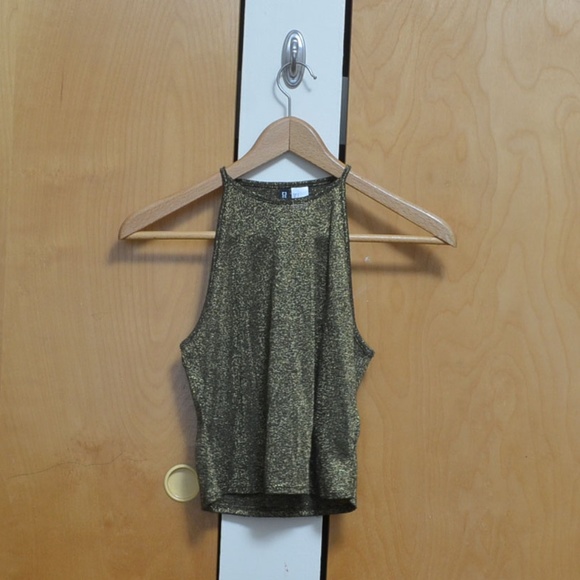 H&M Tops - Gold Sleeveless Top | 2 for $10 Bundle Item